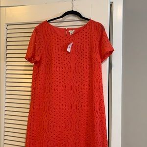 J.Crew lace shit dress